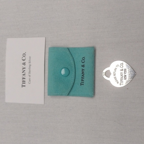 Tiffany & Co. Jewelry - Tiffany & Co 925 Sterling Heart Tag Pendant